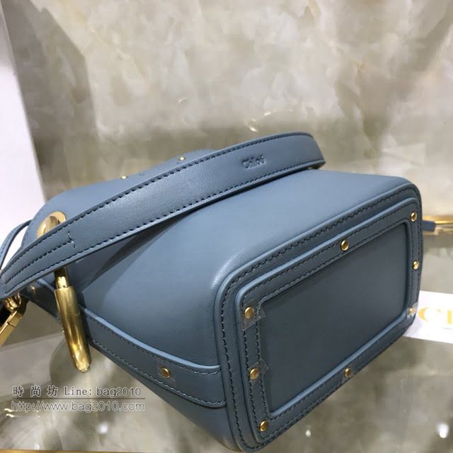 Chloe女包 克洛伊經典Roy抽繩圓環小號水桶包 Chole手提肩背斜挎包  jjh1322